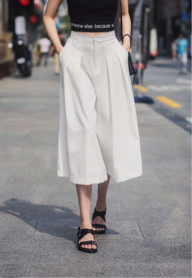 Style of Korea by Dusol Beauty: The Wide Pant Trend: Culottes