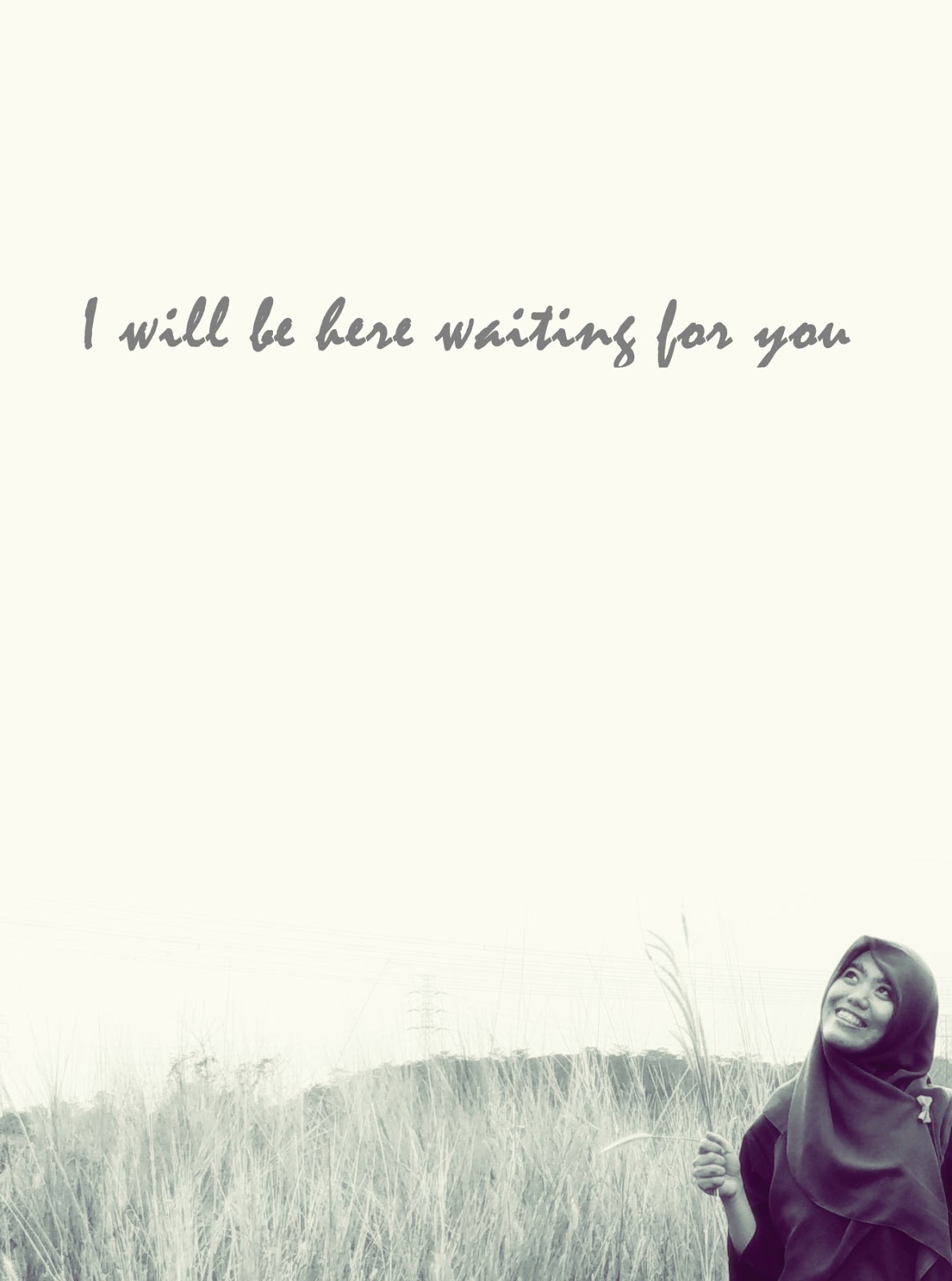 Waiting for something