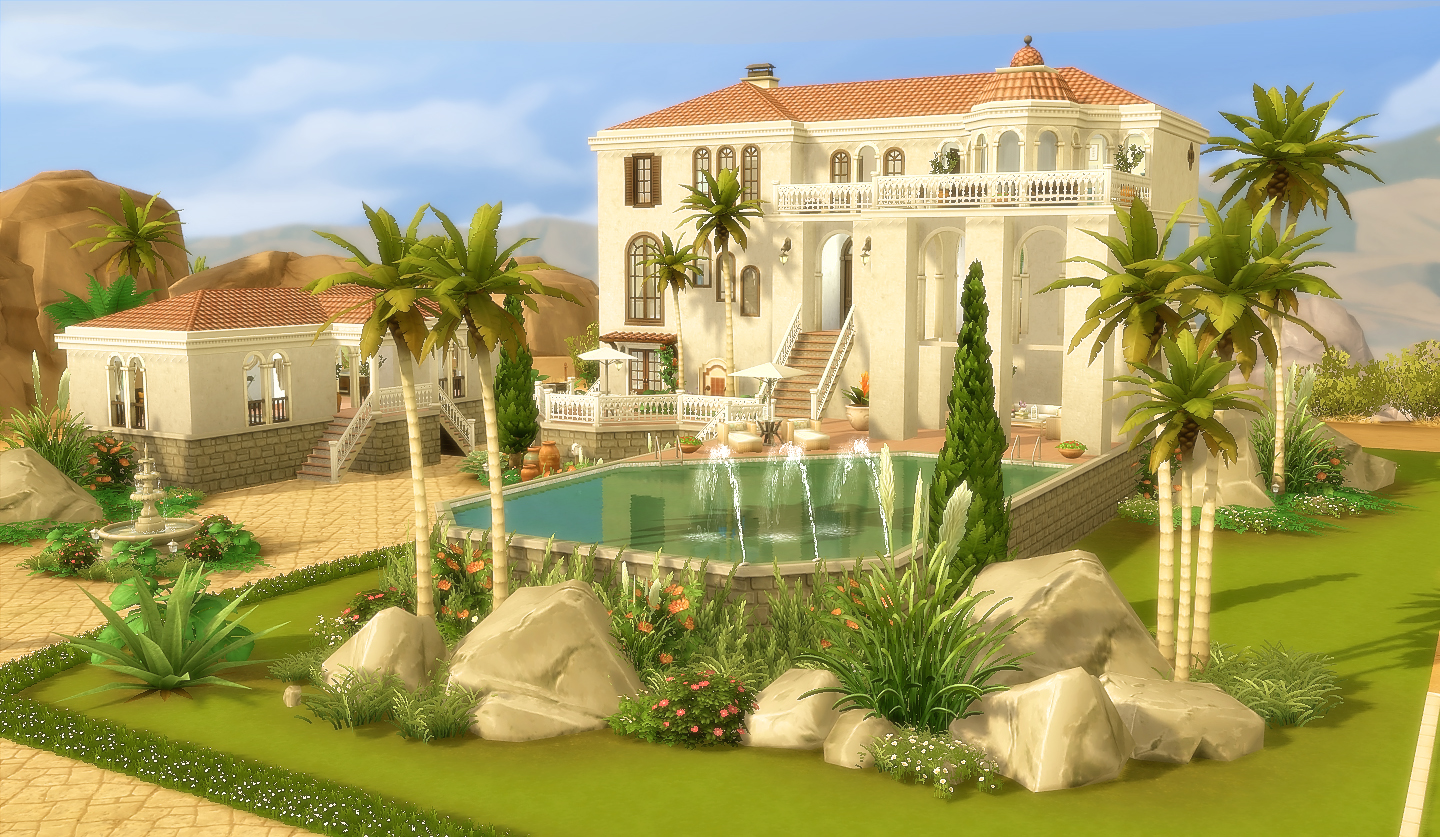 House 44 Oasis Springs TheSims 4 Via Sims