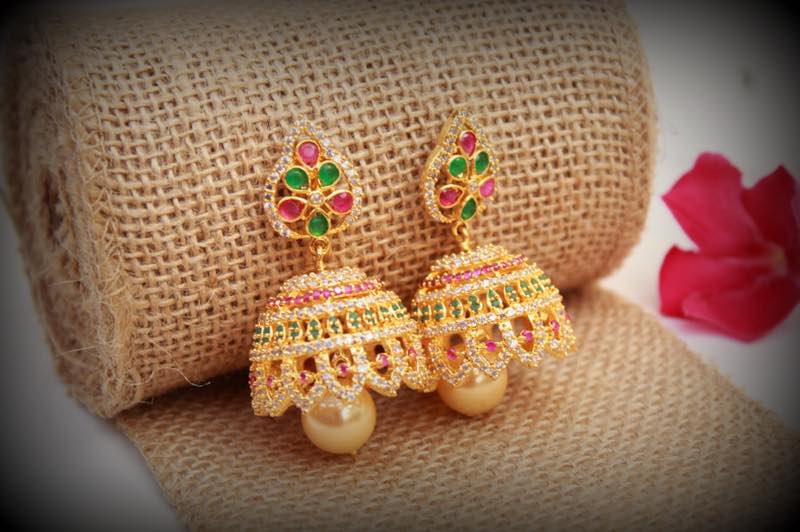 Exclusive 1 gram Gold Earrings
