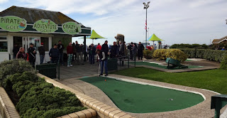 Photo of Emily Gottfried at the World Crazy Golf Championships in Hastings