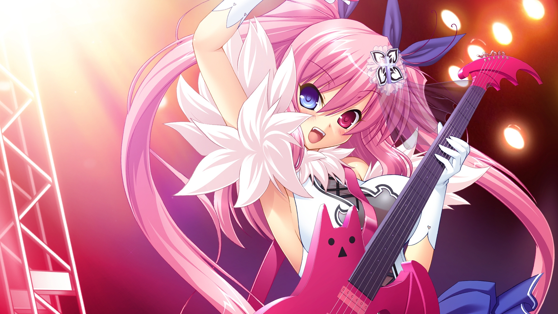 Pink Anime Girl High Definition Wallpapers HD Wallpapers