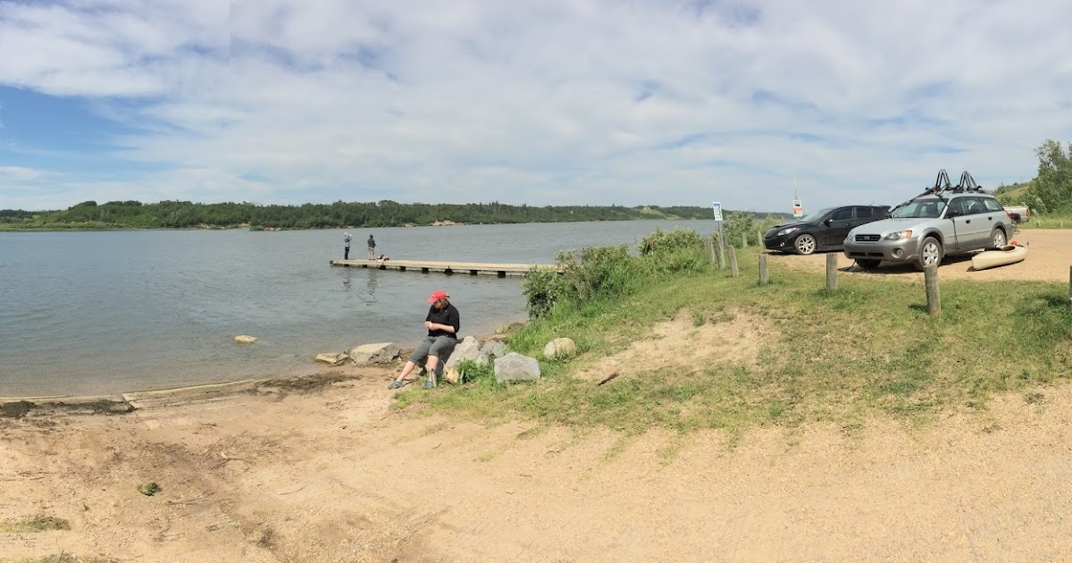 Canoeing Around Edmonton, Alberta, Canada Coal Lake