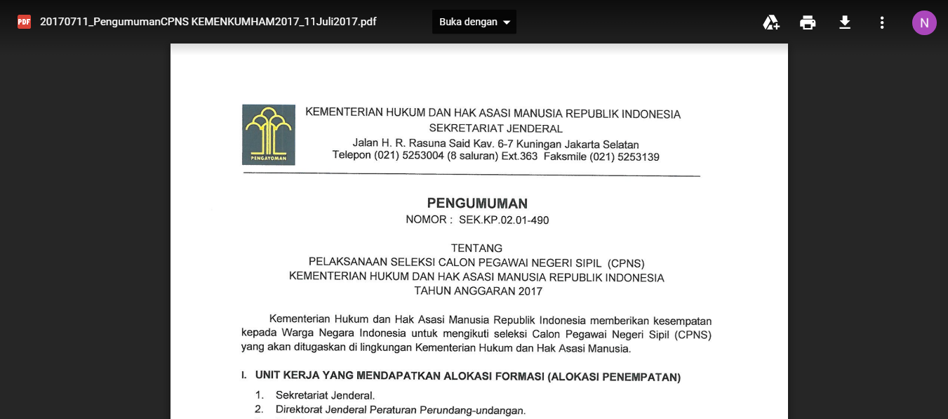 Contoh Soal Cpns Hukum Dan Ham contoh soal un sma