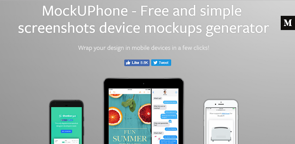 MockUPhone 為螢幕截圖加上手機、筆電、TV 等設備外框