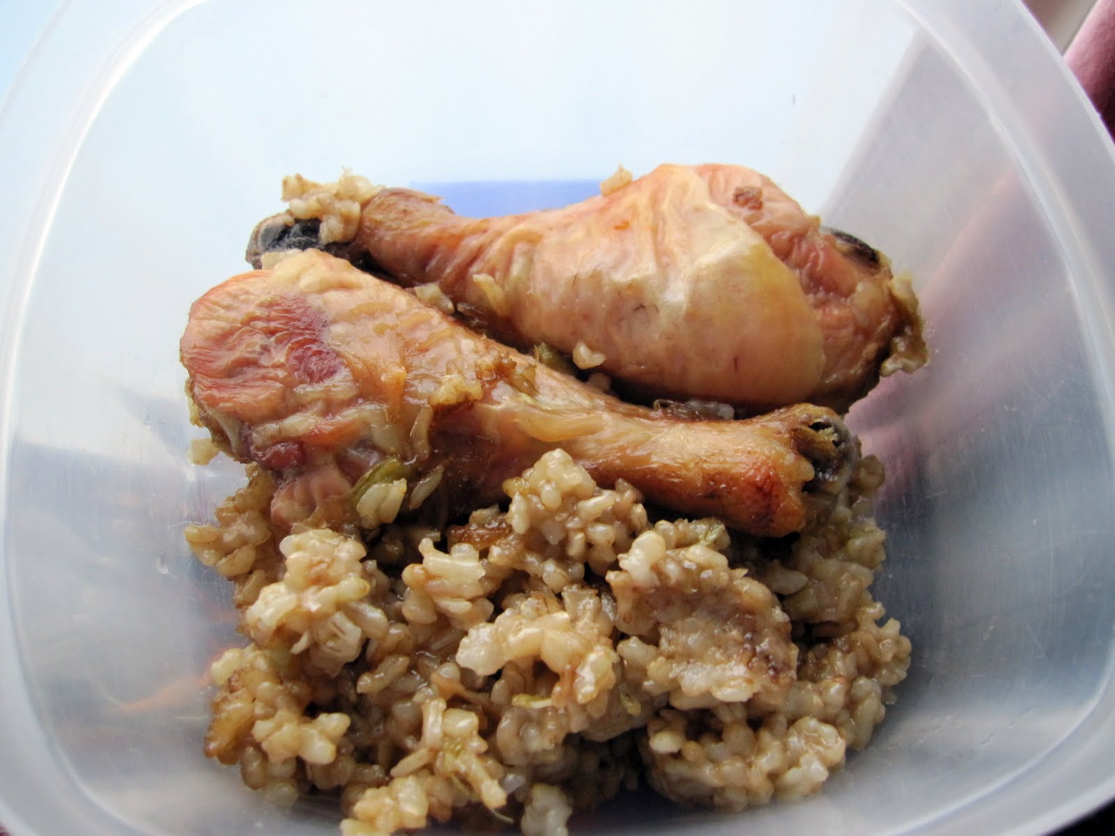 It's Six O'Clock Somewhere Chicken Drumstick Rice Bake