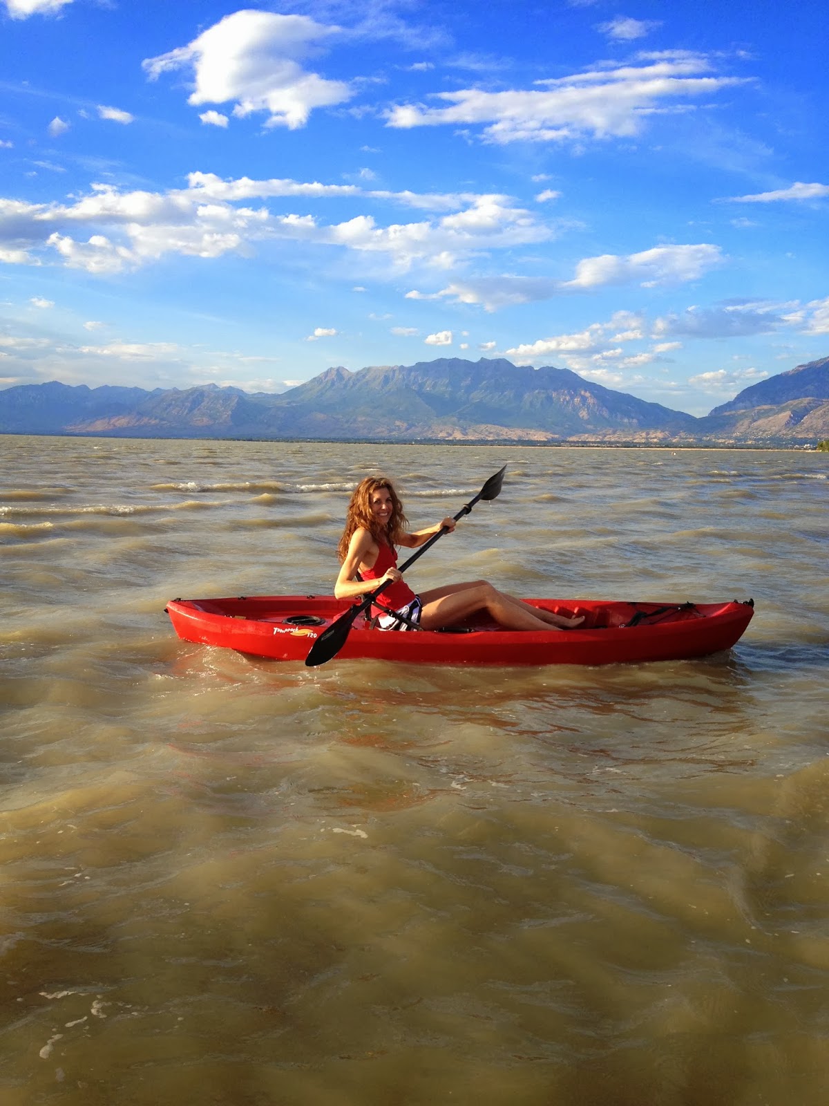 Diary of an Everyday Housewife A Kayaking Trip at Utah Lake