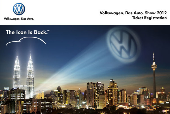 Volkswagen Das Auto Show 2012 @ KLCC