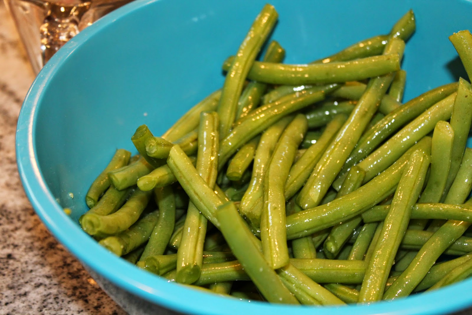 Dinner with the Grobmyers Oven Roasted Parmesan Green Beans