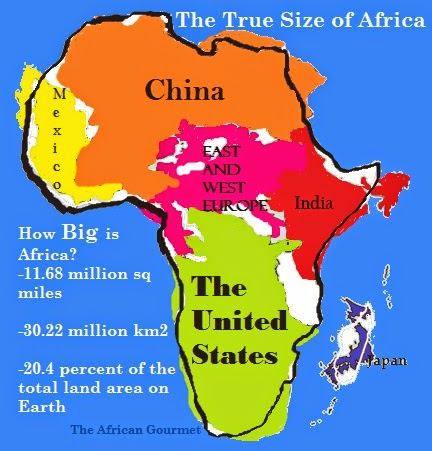 The True Size of Africa: Immappancy Creates a Distorted Worldview