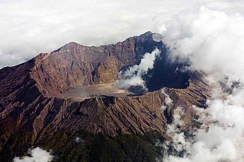 Crater of Mount Tambora, Indonesia