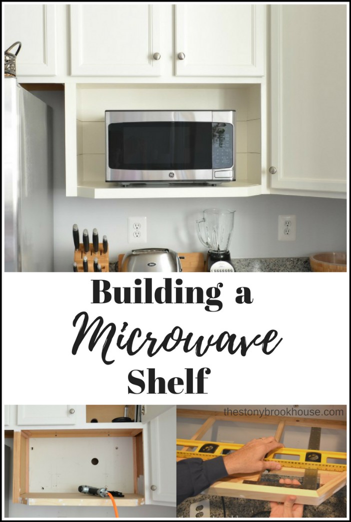 Building A Microwave Shelf