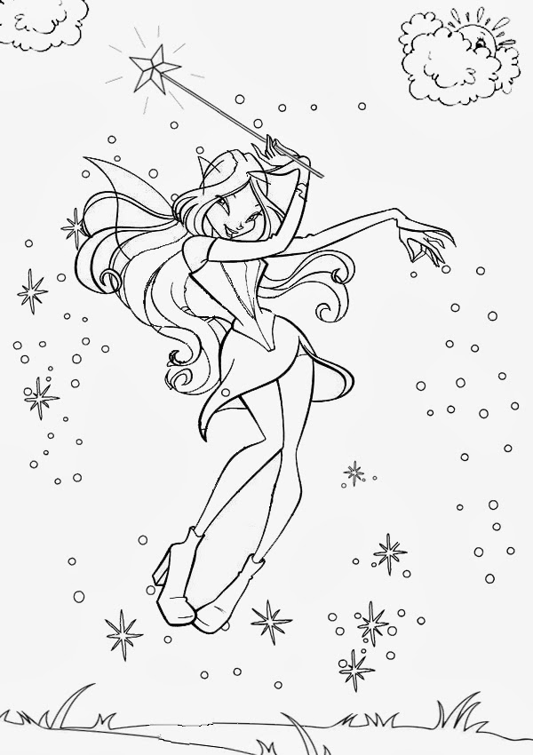 fairies coloring pages that you can print - photo #35