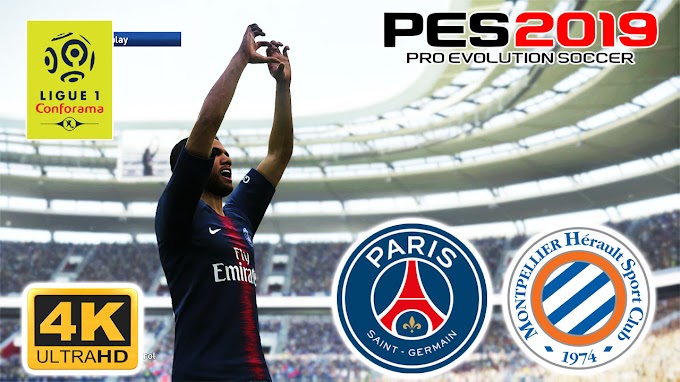 PES 2019 | PSG vs Montpellier  | France League 1| PC GamePlaySSS