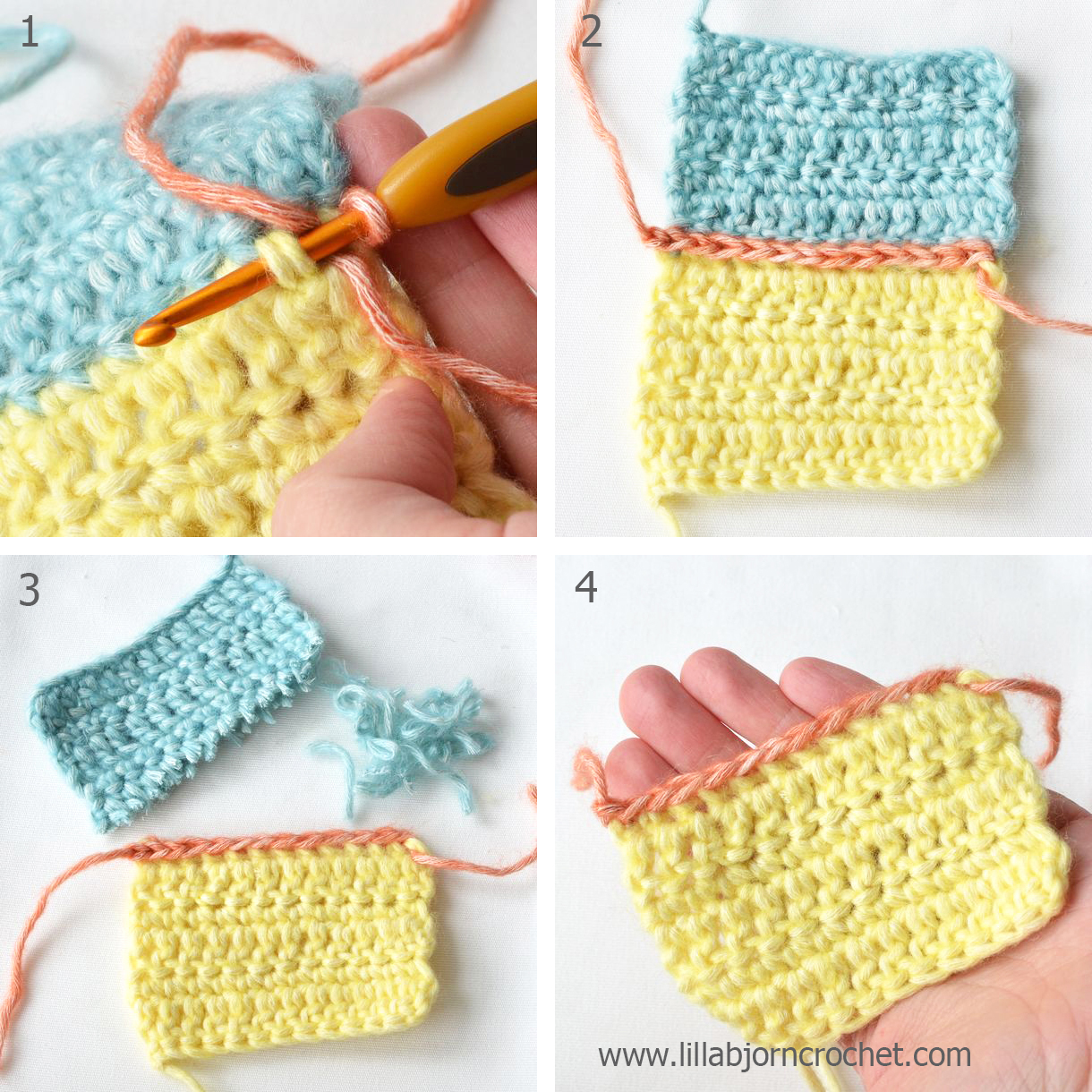 How to Restore Foundation Chain in Crochet tutorial LillaBjörn's