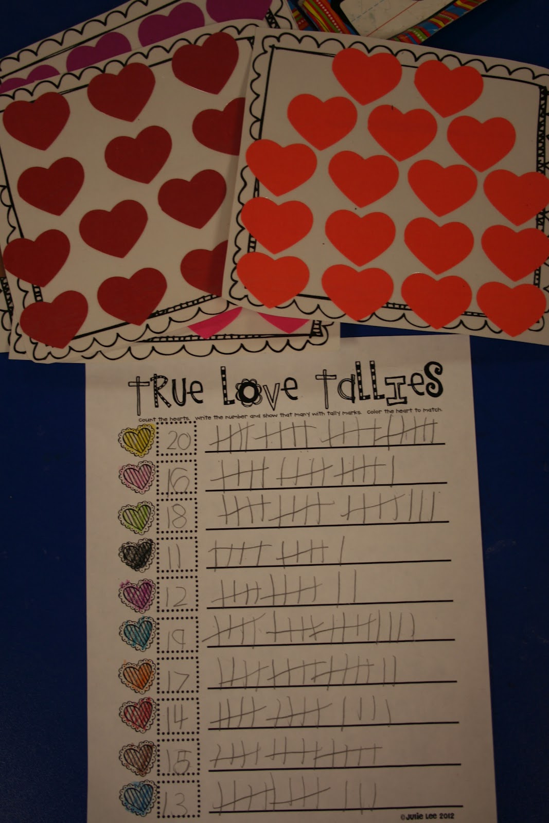 Mrs. Lee's Kindergarten: Valentine Centers