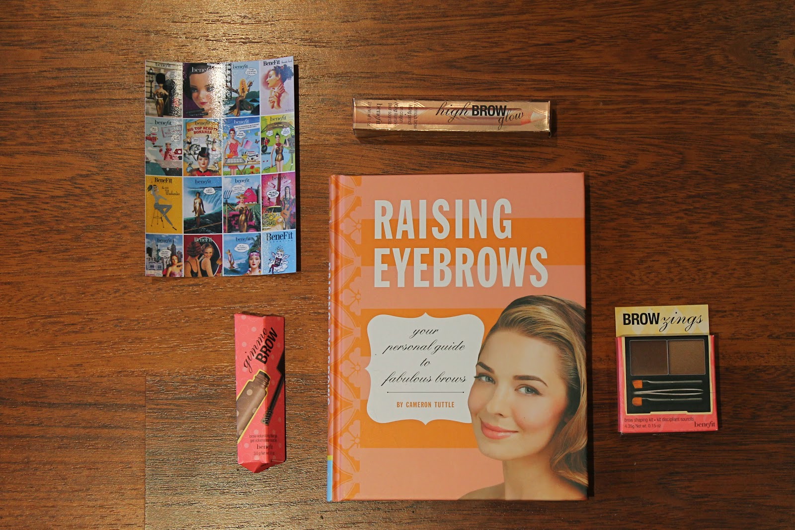Benefit raising eyebrows book browzings gimmie brow high brow blogger