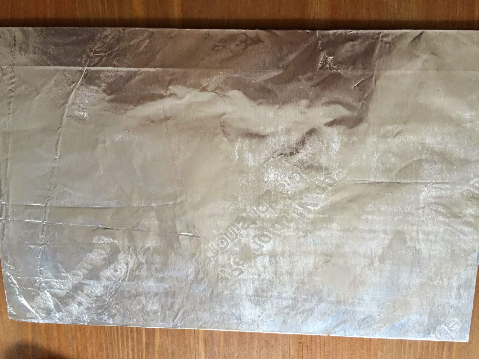 Poetic Mommy Aluminium foil etching