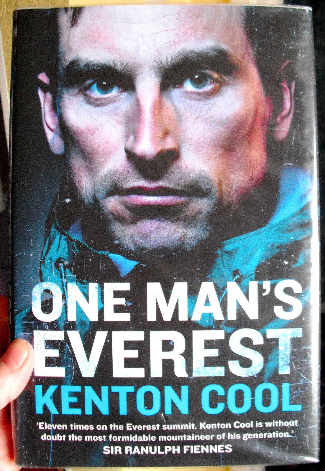 Love my life One Man's Everest by Kenton Cool. Book review