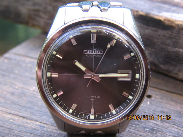 Jam Watch Seiko 7005 8062 Sold