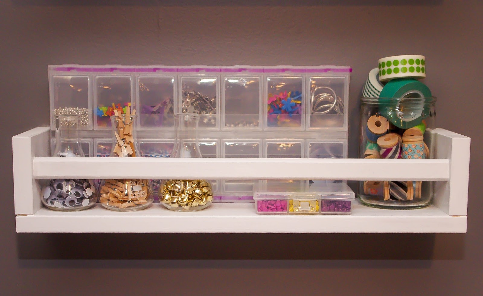 A Certain Shade of Gray IKEA Spice Rack Shelf