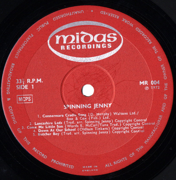 johnkatsmc5 Spinning Jenny “Spinning Jenny” 1972 UK mega rare Private