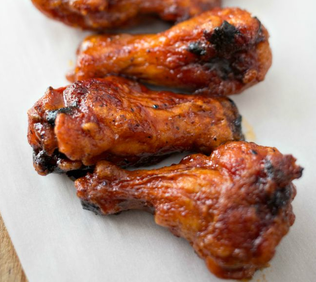 Crispy Baked Honey BBQ Wings