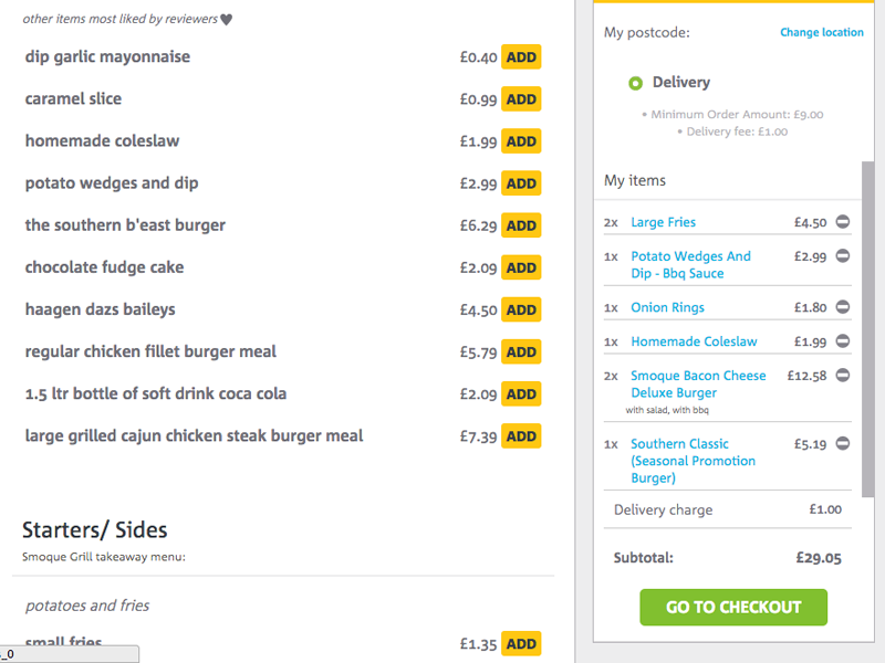 REVIEW Hungryhouse.co.uk and the UK's second best takeaway The