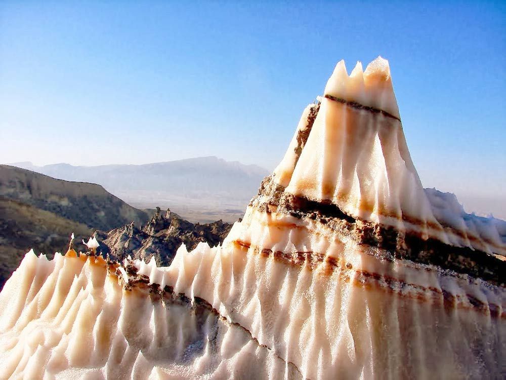 Salt Domes And Salt Glaciers of Iran | Amusing Planet