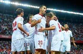 El Sevilla vence por la mínima al Olympique de Lyon (1-0)