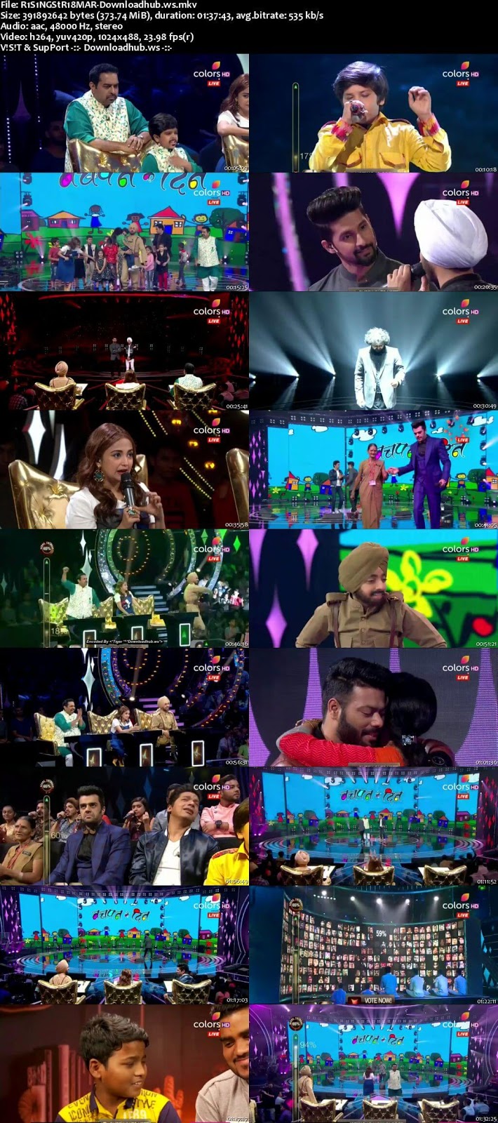 Rising Star Season 2 18 March 2018 Episode 17 HDTV 480p