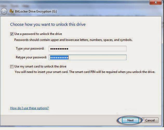 Cara mudah memberi password pada flashdisk