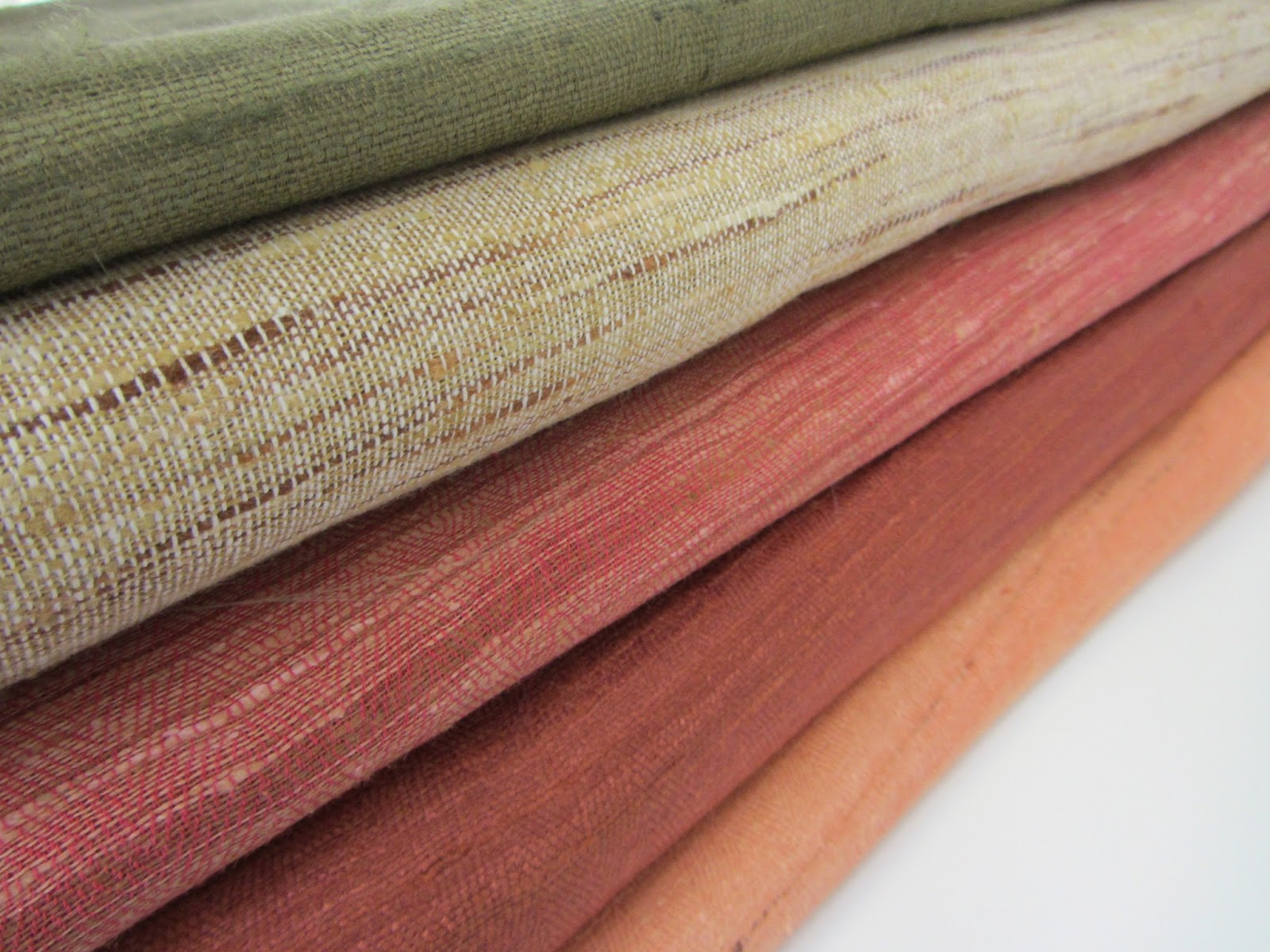 umf Raw silks in autumn tones!