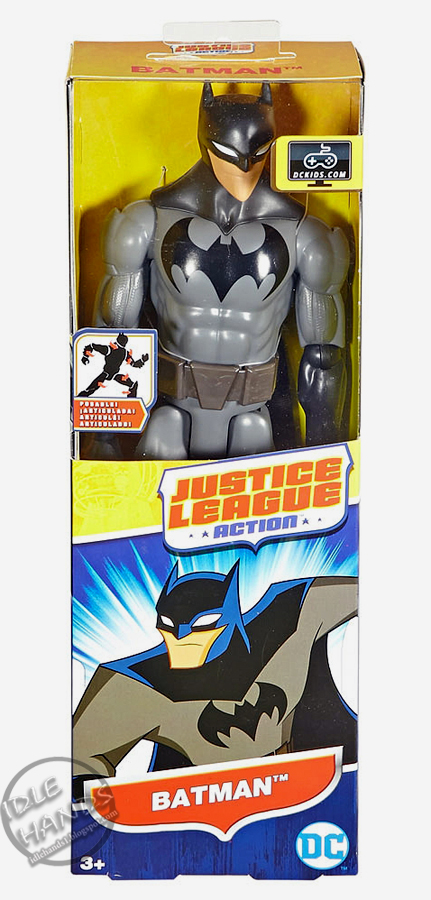justice league action twin blast batman & batmobile