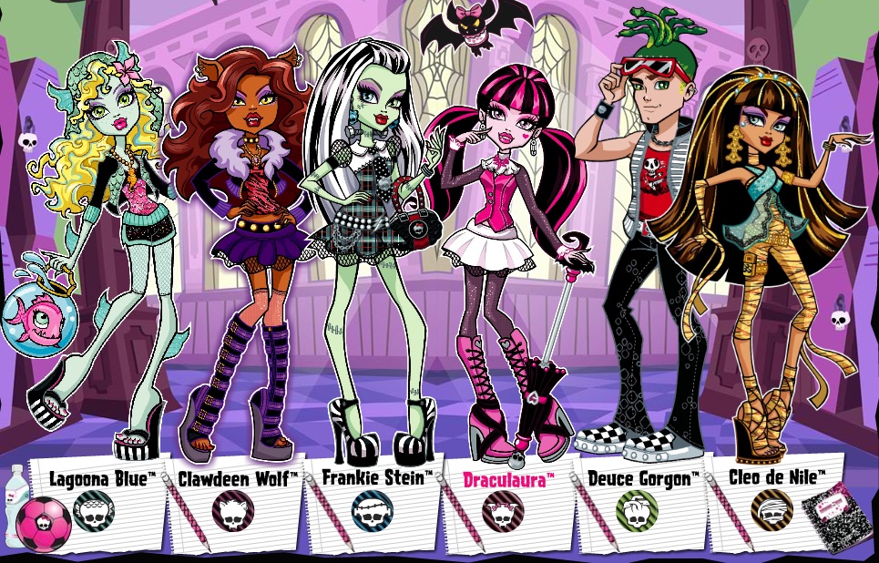 MAQUIAGEM BONECA MONSTER HIGH - FRANKIE STEIN - MAQUIAGEM ARTÍSTICA 