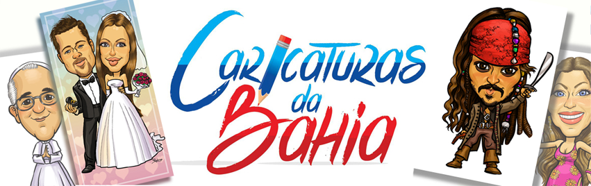Caricaturas em Salvador Bahia