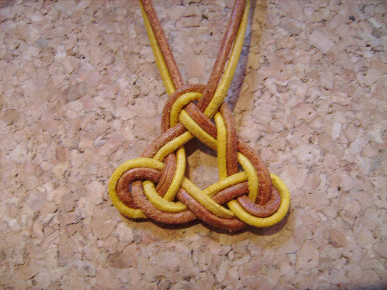 Lise im Wollwahn: Schmuckset "keltische Knoten"