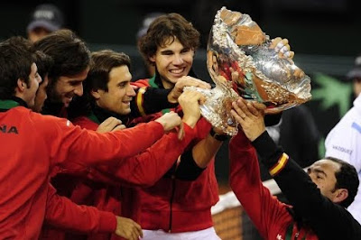 ESPAÑA, pentacampeona de Copa Davis