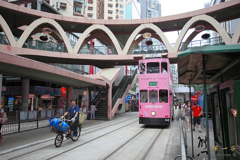 香港旅遊-軌道電車|擁有百年歷史的叮叮車