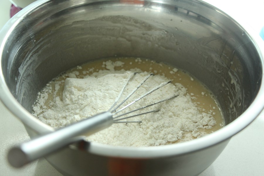 Nasi Lemak Lover Longan and Walnut Muffin, bake with Panasonic