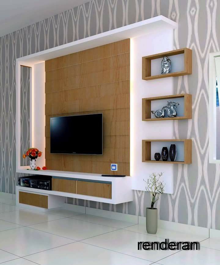 lcd tv wall unit design catalogue