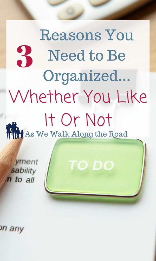 Why you need an organized homeschool Why you need an organized homeschool
