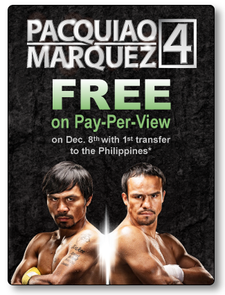 Watch FREE Pacquiao vs Marquez 4 Fight December 8, 2012