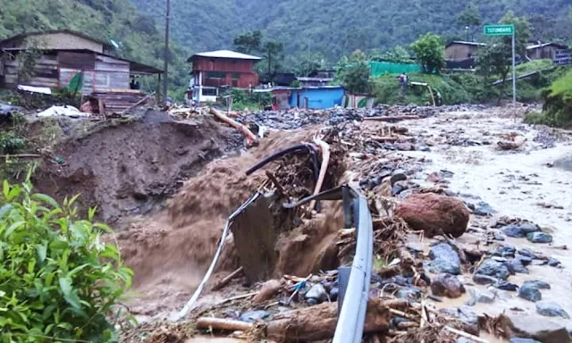 Gobiernos declara más de 50 distritos Ayacucho y Tacna en emergencia por lluvias intensas