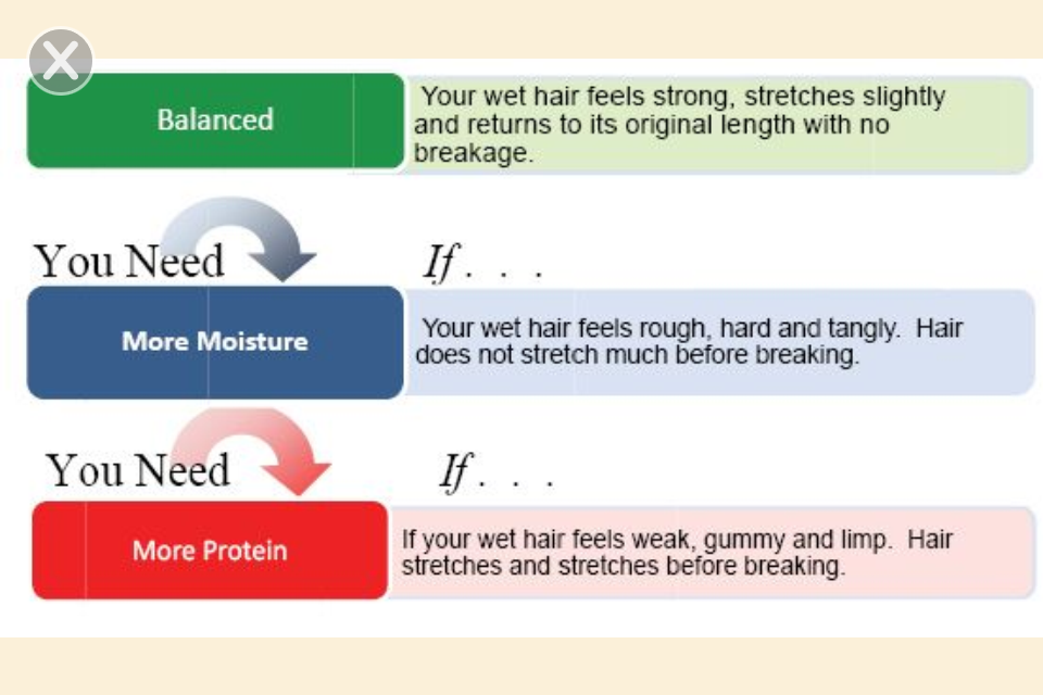 Hair De La Crème How to tell if your hair needs moisture or protein