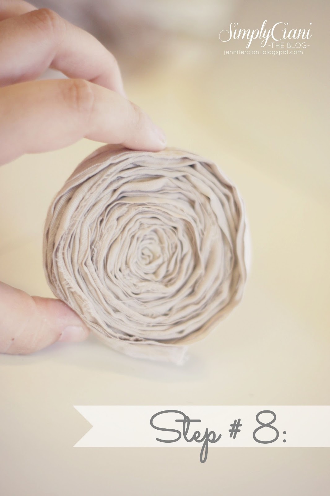 How to make a flower out of fabric