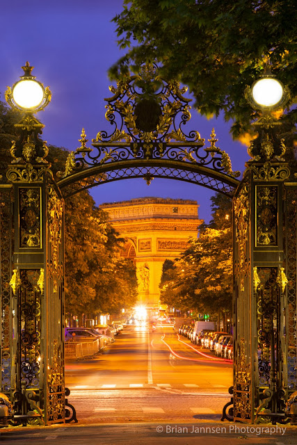 The Parc Monceau features more of a traditional English garden than it did when it first opened.