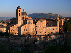 The Renaissance Ducal Palace at Urbino is listed as a Unesco World Heritage site