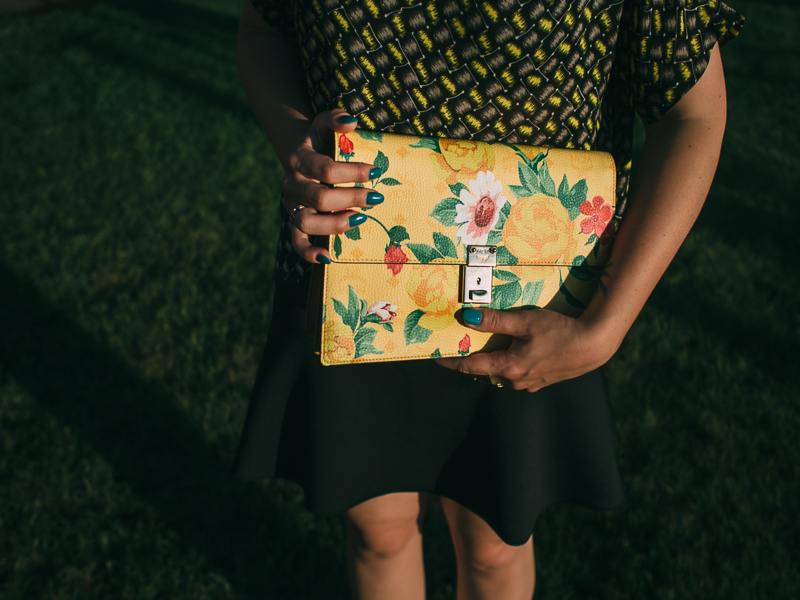 MCM Bag Whistles Skirt Kenzo Top