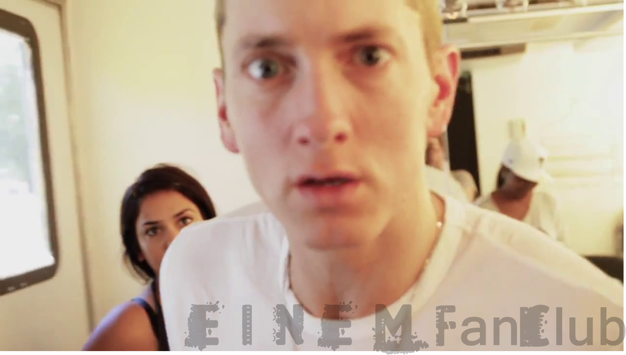 Fan Club Eminem "Lighters" video Shooting set (Photo Gallery)